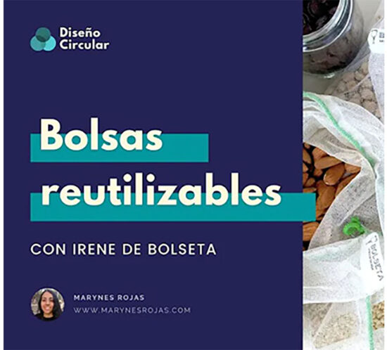 Entrevista podcast Diseño Circular Marynes Rojas con Irene Tato, fundadora de BOLSETA